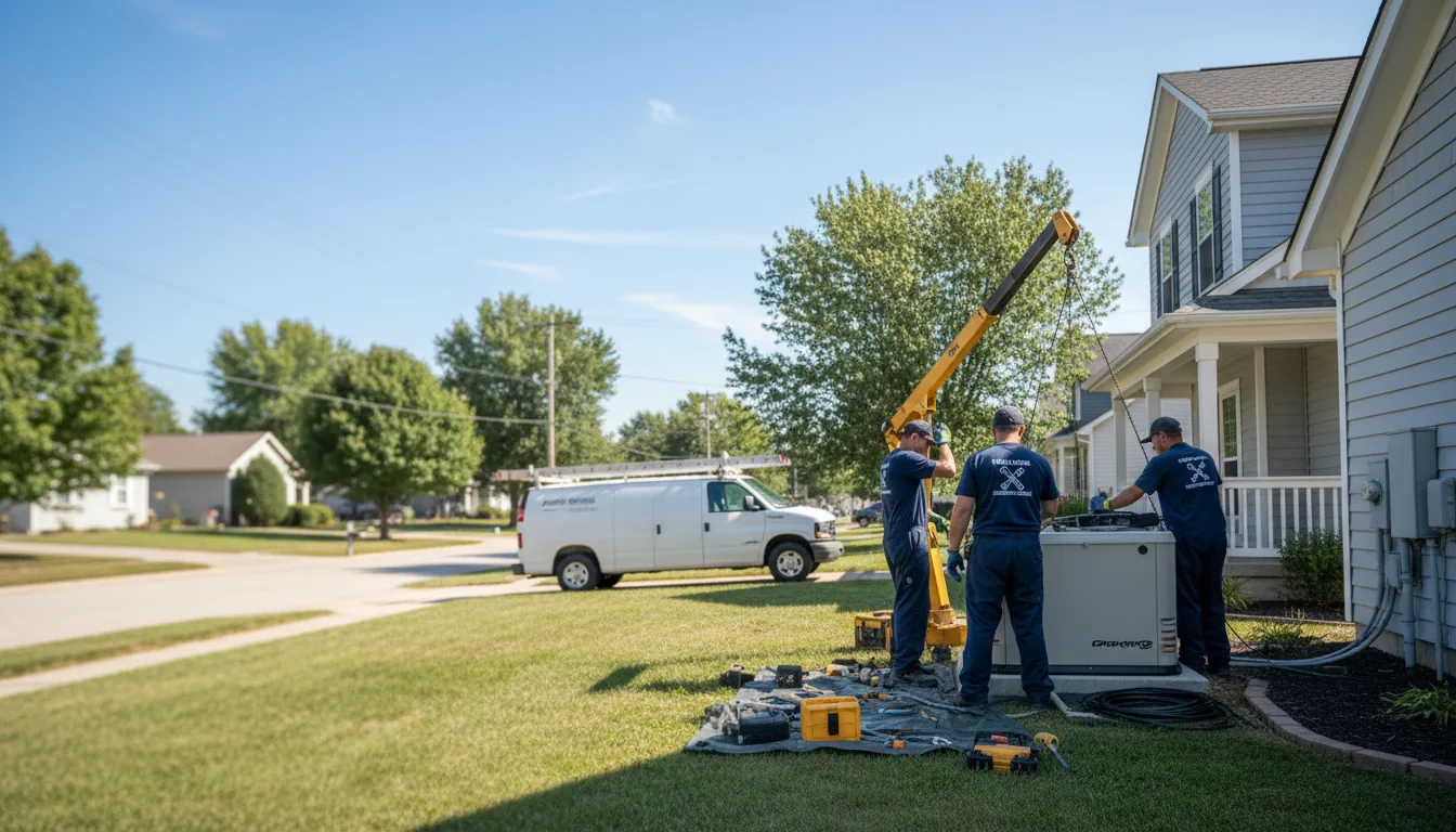 Generator Installation in Caledonia, MS near me